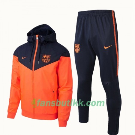 FC Barcelona Trenings Windrunner Set Oransje 2018-2019